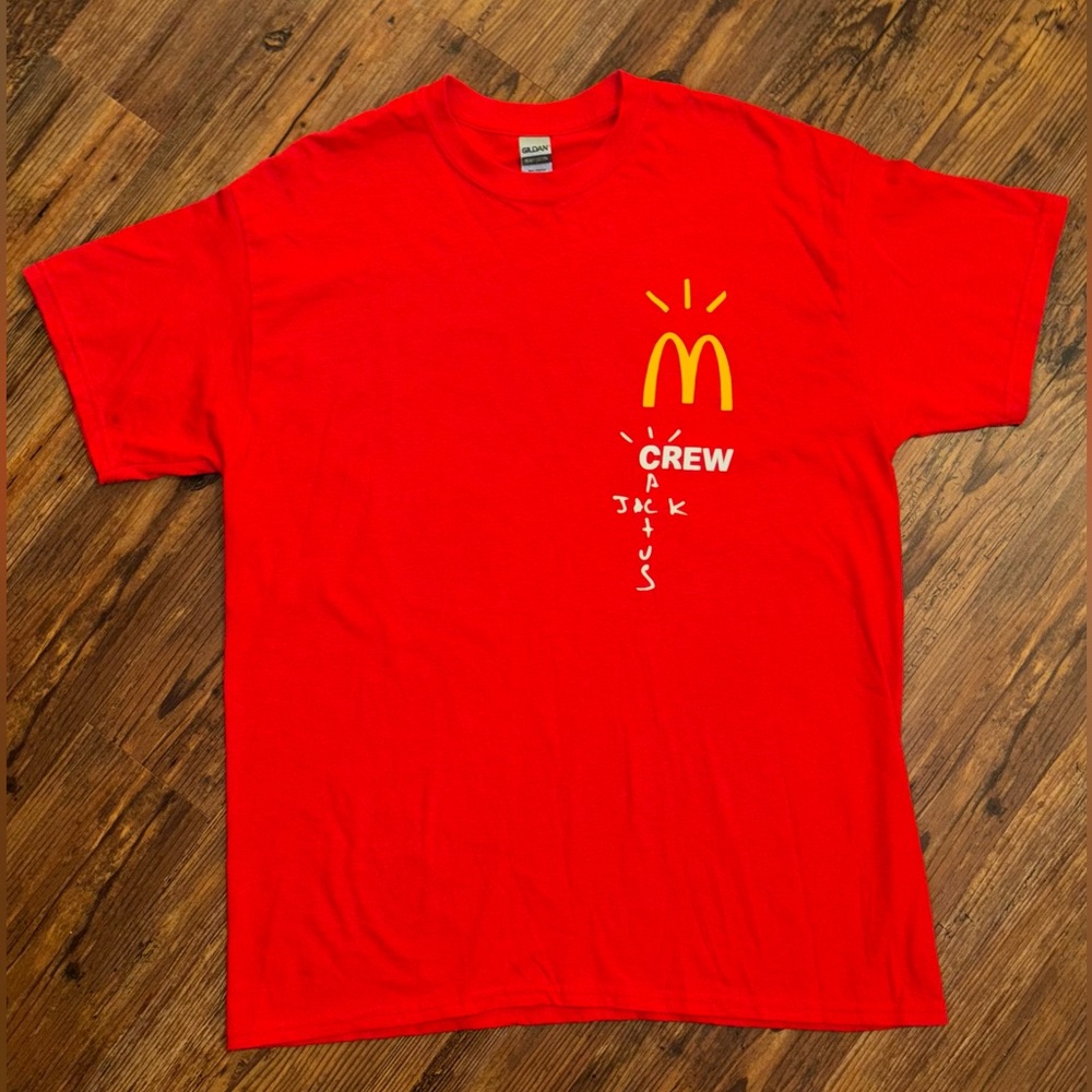 Travis Scott x McDonald's Crew T-shirt